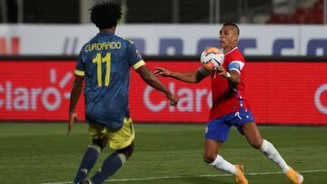 Chile 2 - Colombia 2, Eliminatorias Sudamericanas: resultado, goles y resumen