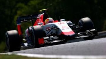 Roberto Merhi firm¨® su mejor primera vuelta en la F¨®rmula 1