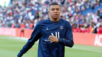 Kylian Mbappe of PSG