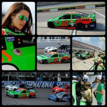 Danica Patrick corre en Nascar