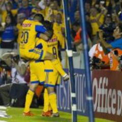 Contundente 3-0 de Tigres
a unos inoperantes Pumas
