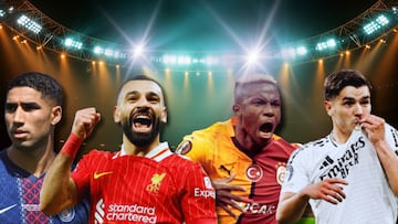 Hakimi, Salah, Osimhen y Brahim