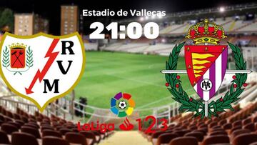 Rayo Vallecano - Valladolid en vivo online, partido de la segunda jornada de Liga 1,2,3, hoy 28/08/2016