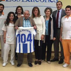 La sorpresa del Leganés a su hincha más longevo: 104 años de ‘pepinerismo’