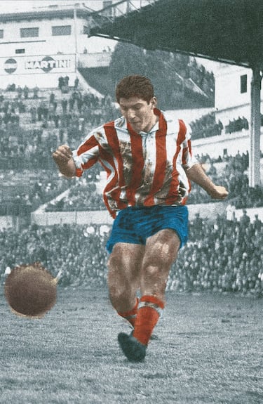 El primer Niño del Atlético no fue Fernando Torres. El delantero de Fuenlabrada heredó ese sobrenombre que ya era famoso en el club colchonero por un extremo izquierdo que recorrió con éxito la banda del Metropolitano. El Niño del Atlético, el primero, fue Enrique Collar.
