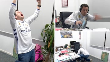 Roncero explosion: Real Madrid's #1 fan reacts to the PSG goals