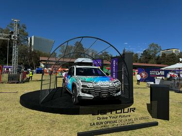 Jetour estuvo presente en el Super Bowl Experience México