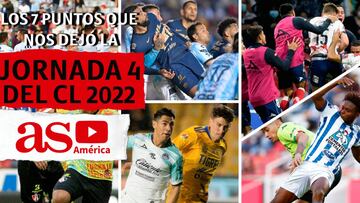 Los 7 puntos que nos dejó la jornada 4 del Clausura 2022