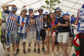 Fan Zone del Alavés.