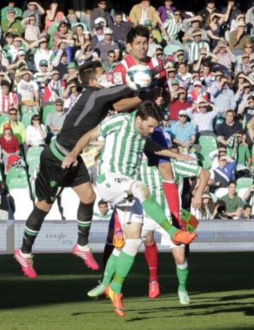El Betis-Atlético de Madrid en imágenes