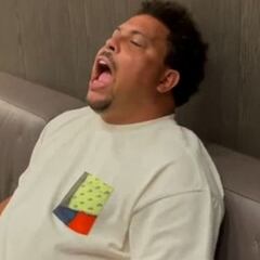 Roberto Carlos no podía parar: no pierdan detalle de Ronaldo...