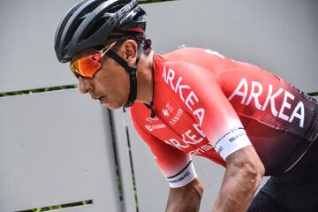 Nairo Quintana entrena en las carreteras de Mónaco tras volver a Europa en el vuelo del deporte colombiano. El ciclista del Arkéa-Samsic piensa en el Tour de Francia.