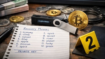 Las autoridades incautan criptomonedas por valor de casi 5 millones de euros y se las roban al momento por un descuido bochornoso