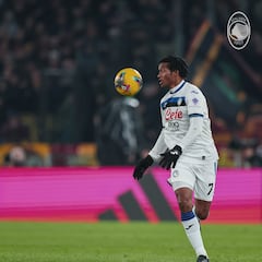 Juan Cuadrado, baja de Atalanta por una lesión muscular