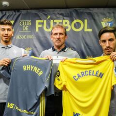 Rhyner e Iza Carcelén: más madera para el nuevo Cádiz de Cervera