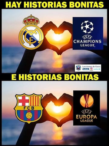 Los memes de las eliminaciones del Barça y Atleti en Champions