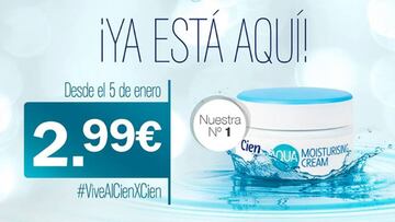 Crema Aqua Cien de Lidl.