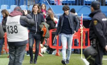 Filipe Luis y Tiago. 