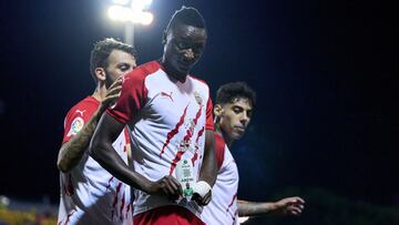 Sadiq, jugador del Almería.