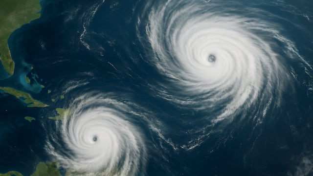 Sometimes Mother Nature isn’t satisfied with just a simple weather occurrence, so be sure to stay safe.