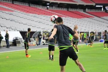 El 'Tri' afina detalles de cara a su debut en Copa América