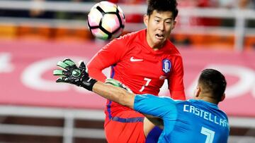 Derrota para Colombia con gran actuación de Son Heung-Min