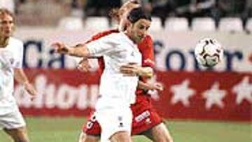 <b>REENCUENTRO</b>. Pacheco jugó cuatro meses en el Espanyol.