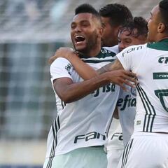 Miguel Ángel Borja, campeón con Palmeiras del Brasileirao