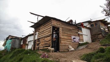 Bogotá. Mayo 14 2020. Catorce días de desalojos en altos de la estancia de la localidad de ciudad bolívar. (Colprensa - Camila Díaz)
