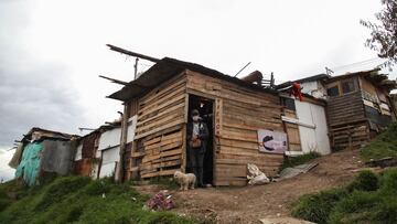 Bogot&Atilde;&iexcl;. Mayo 14 2020. Catorce d&Atilde;&shy;as de desalojos en altos de la estancia de la localidad de ciudad bol&Atilde;&shy;var. (Colprensa - Camila D&Atilde;&shy;az)