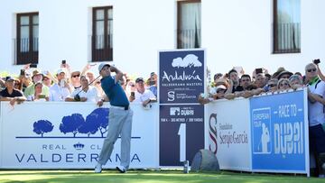 Sergio García sigue su idilio con Valderrama, que ya muerde