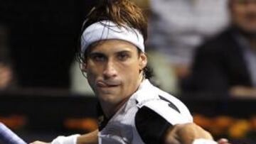 <b>DUELO ESPAÑOL. </b>Ferrer se exhibió ayer ante Soderling. A la izquierda, Granollers en su choque ante Simon.