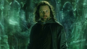 Aragorn en el Señor de los Anillos.