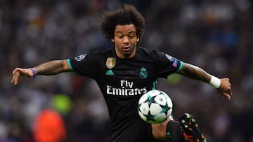 Marcelo perdió 29 balones en la derrota contra el Tottenham