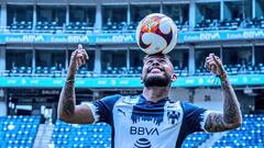 Duv&aacute;n Vergara en su presentaci&oacute;n con Rayados