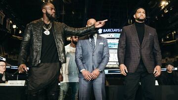 Deontay Wilder y Dominic Breazeale