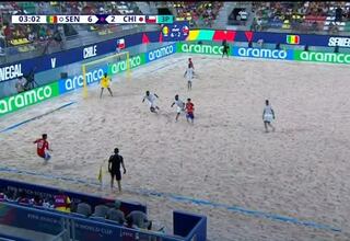 Chile - Senegal (3-7): resultado del partido hoy, tabla de posiciones, goles y qué pasó en el Mundial de Fútbol Playa 2025