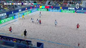 Chile - Senegal (3-7): resultado del partido hoy, tabla de posiciones, goles y qué pasó en el Mundial de Fútbol Playa 2025