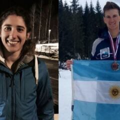 Quiénes son Francesca Baruzzi y Franco Dal Farra, los abanderados de Argentina en los Juegos de Invierno 2022
