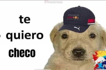 Los memes aceleraron con el triunfo de 'Checo' Pérez en F1