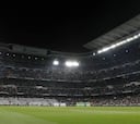 Un Bernabéu sin los tradicionales videomarcadores por las obras