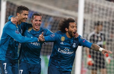 Marcelo anotó el definitivo 0-3.