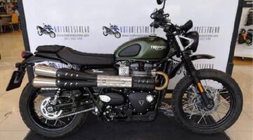 Libertad y diversi¨®n en la Street Scrambler de Triumph.