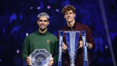 Sinner somete a Alcaraz y repite título en las Finals