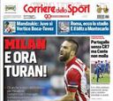 Portadas de la prensa deportiva