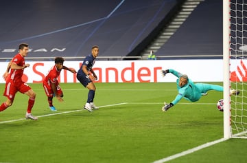 0-1. Kingsley Coman marcó el primer gol.