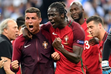 Es conocido por ser el autor del gol del triunfo de Portugal contra Francia en la final de la Eurocopa 2016. Tras ello poco se supo del delantero nacido en Bisáu, capital de Guinea-Bisáu. Su último equipo antes de la retirada profesional fue el Al-Raed de la Liga Profesional Saudí. 