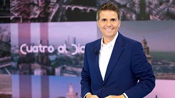 Fernando Díaz de la Guardia, presentador de ‘Cuatro al día’, sufre una parálisis facial