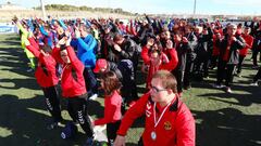 Tarragona ha acogido este fin de semana este torneo formado por 18 equipos del colectivo DI (personas con discapacidad intelectual), 17 de ellos adscritos a clubes profesionales.