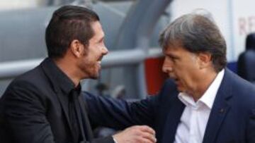 Simeone y Martino, en la 13-14.
